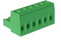 Grüne Teilung 5,08 mm elektrische Anschlussblöcke M3-Schrauben-Buchsenteile