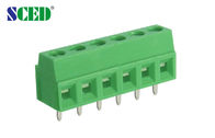 Grüne 300V 10A PWB-Berg-Verteiler-Neigung 3.5mm für elektrische Beleuchtung