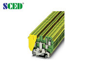 2.5mm2 Breite Aufzugs-Anwendung 5.2mm gelbe und grüne Farblärm-Schienen-Reihe AWG-Lehre 30 - 12