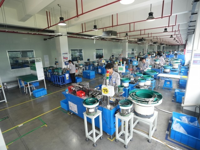 SCED ELECTRONICS CO., LTD. Fabrik Produktionslinie