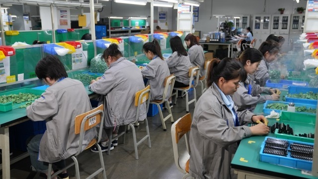 SCED ELECTRONICS CO., LTD. Fabrik Produktionslinie