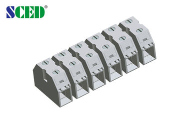 Kupferne Zufuhr 50A durch Verteiler-Neigung 13.5mm 2-16 Polen