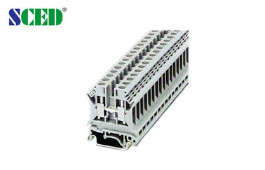 Rechtwinklige Schienenverteiler-Breite 8.2mm des Draht-Einlass-600V 50A