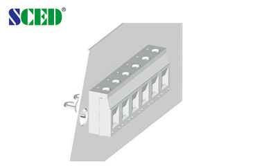 Einstöckige durchgehende Platten-Verteiler werfen 6.2mm 2P-24P