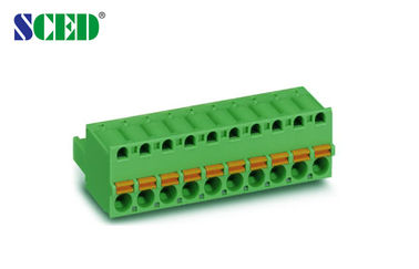 Elektrische MessingVerteiler werfen 5.08mm 300V 18A Plastikwohnung