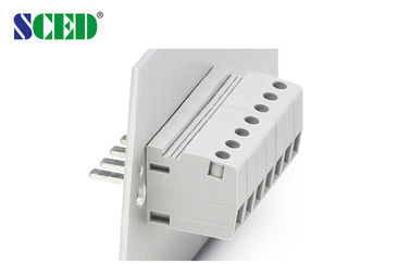 Zufuhr 300V 65A durch Terminalbreite der Verteiler-UL94-V0 des Messing-M4 PA66 10.1mm