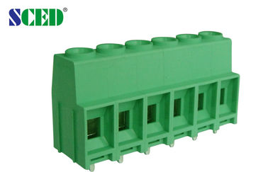 Grüne Farbe-9.52mm PWB-Schraubklemme-Klemmenblock 300V 30A 2-16 Polen M3