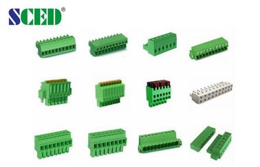 Vernickeln Sie überzogenen Messingklammern-Käfig der elektrischer Verteiler-weiblichen Teil-PA66
