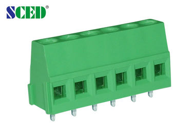 5.0mm 300V 10A PWB-Verteiler mit rechtwinkligem Drahteinlaß, 2 Polen - 24 Polen
