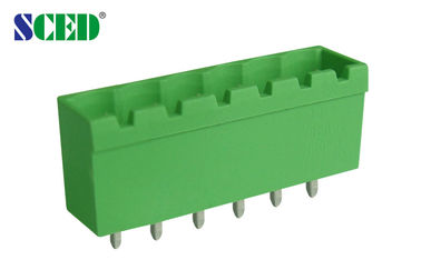 5.08mm Stecker im Terminalblock 2-24 Stangen Grüner Kunststoff Männlicher Teil