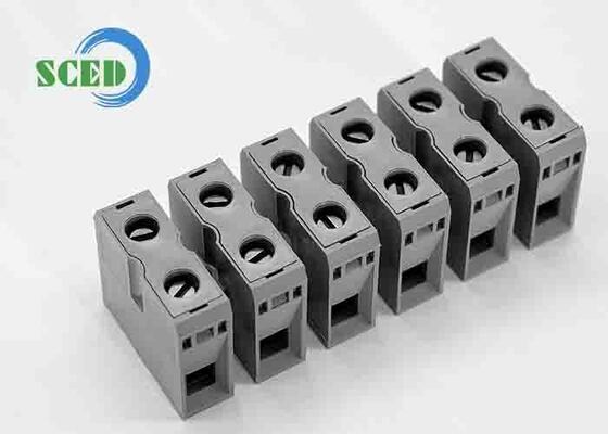 Rated Surge Voltage No Abnormal Within 1 Minute Gray Through Panel Terminal Blocks Providing Electrical Connections for Industrial
