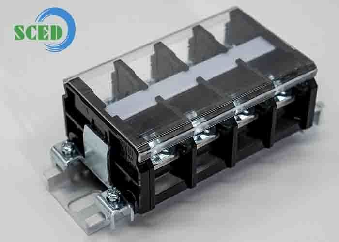 175A Rated Current High Current Terminal Block with Panel Mount and UL 1059 IEC 60947-7-1 Certification for Industrial Power Distribution
