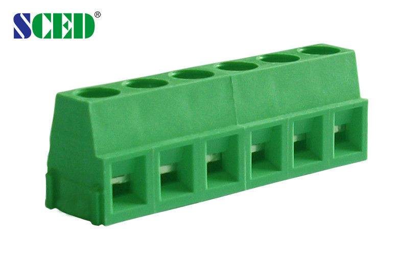Pitch 5.08mm 300V 10A 2P - 24P Euro type  Raising series  Screw terminal block
