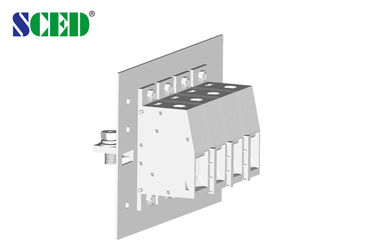600V/150A durch Platten-Verteiler-Neigung 18.8mm 2-24 Pole rechtwinklig