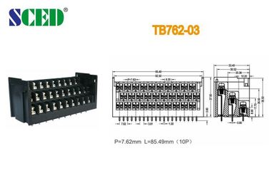 10 Pin-Sperren-Verteiler-Schraubklemme-Klemmenblock-Verbindungsstück-Stall