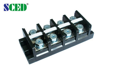 Neigungs-PWB-Bergschraubklemmeklemmenblock 600V 240A 36.00mm hoch gegenwärtiges Schwarzes