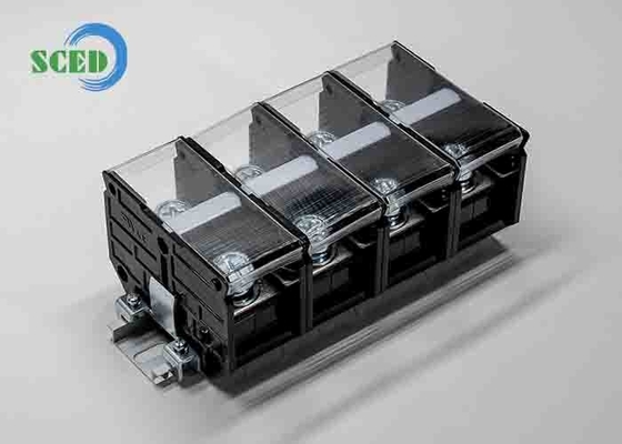 Schrägstärke 36,00 mm PC M10 Messing-Terminalblockanschlüsse 200A 600V-PCB-Terminalblöcke
