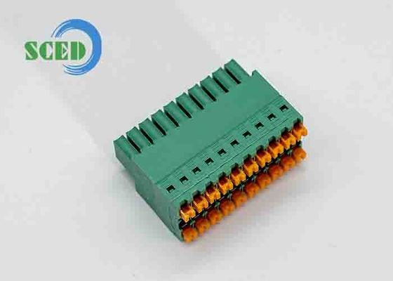 Weibliche Steckdosen 3,50 mm Pitch Plug-in Terminal Block 300V 10A für PCB und industrielle Anwendungen