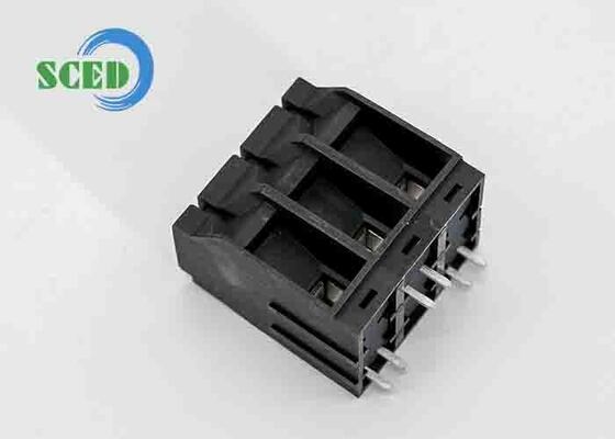 Rechte Winkel Draht-Eingang PCB-Terminalblock mit Zinnplattierung und 2P-24P-Kontakte für sichere elektrische Verbindungen