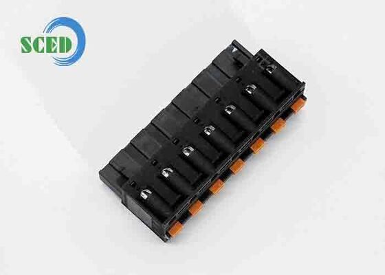 Vertikaler Draht-Eingangs-Elektroterminalblock mit robustem PA66-Gehäusematerial, für sichere elektrische Verbindungen ausgelegt
