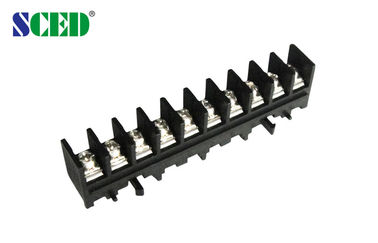 Pin 15A 10 isolierte Neigung UL-CER des Sperren-Verteiler-elektrisches 7.62mm