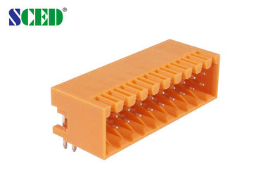 Steckbarer Titel-männliche Sockel 2*2P - Klemmenblock der Verteiler-Neigungs-3.50mm 150V 8A der Einsteckklemme-22*2P
