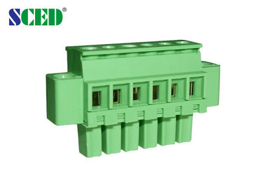 Stecker-Flanschdosen werfen 3.81mm Einsteckklemme-Klemmenblock 300V 8A 2P - 20P