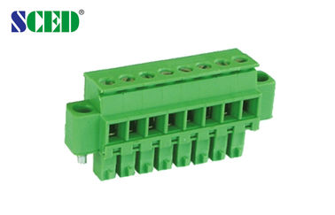 Einsteckklemme-Klemmenblock-Stecker-Flanschdosen werfen 3.50mm 2P - 20P 300V 8A