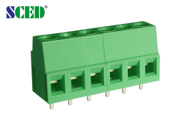Werfen Sie 5.0mm 300V 10A PWB-Verteiler, der Reihen-stapelbaren Entwurf anhebt